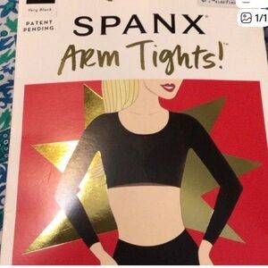 1X / 2X. SPANX Black Arm Tights